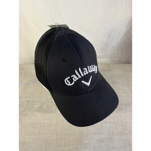 Callaway Tour Mesh Men's Adjustable Hat Black One Size. NWT